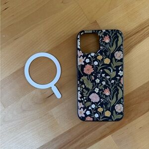 Pela Black Fairy Forest iPhone 13 Mini Case